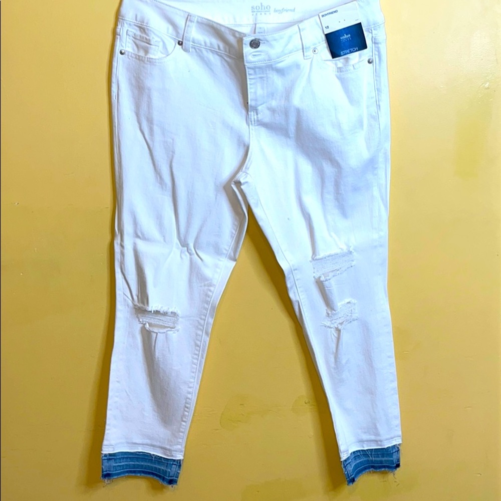 Soho New York and Company boyfriend jeans, Stretch